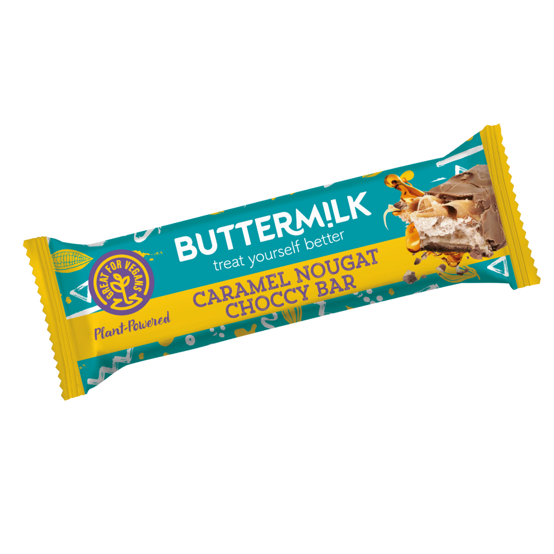 Caramel Nougat Snack Bar Free From Chocolate Vegan Dairy Free