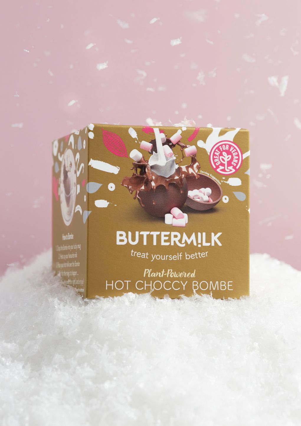 Hot Choccy Bombe - Free From Chocolate - Dairy Free - Vegan