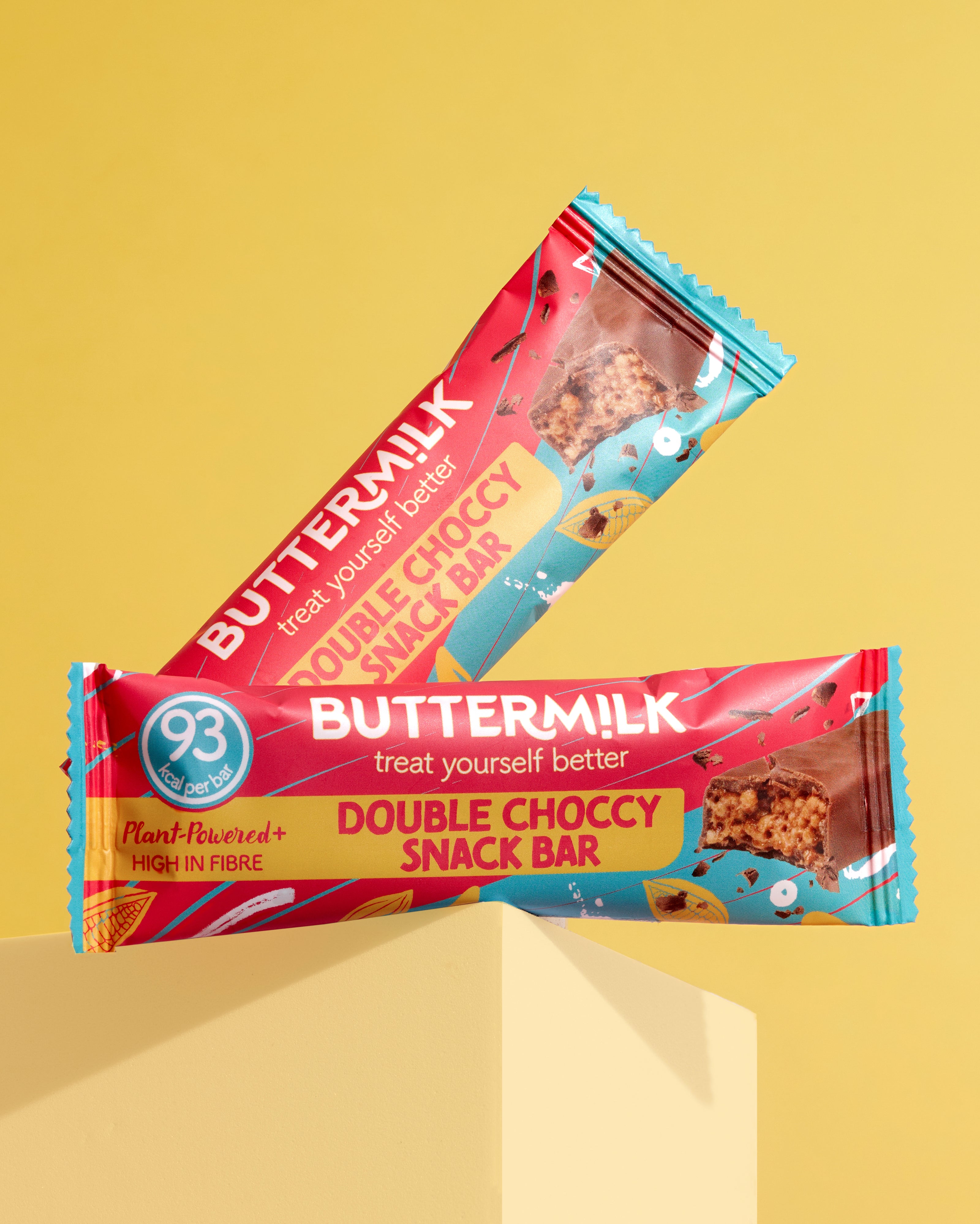 Double Choccy Snack Bar Dairy Free Chocolate Bar Vegan